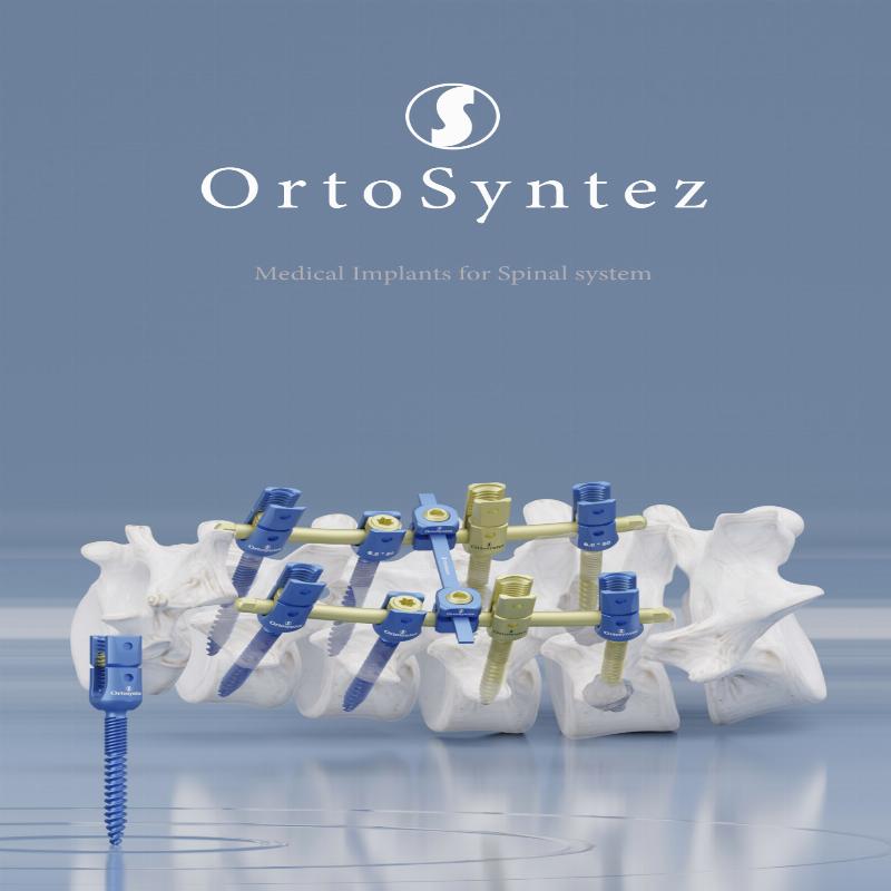 Система для транспедикулярної фіксації хребта (6 гвинтів) ORTOSYNTEZ